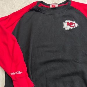Mitchell and Ness KC chiefs lightweight sweatshirt